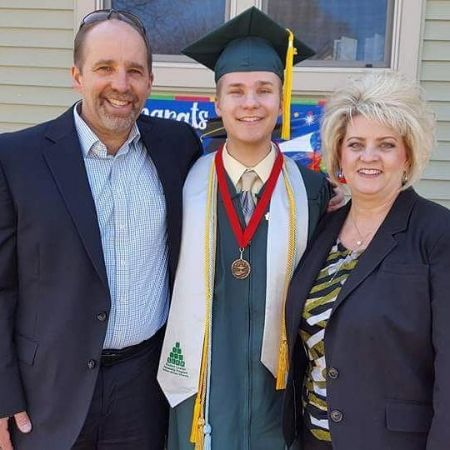 Dane Wurmlinger with his parents Eric and Rosalynd